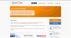 Desktop Screenshot of dialotel.fr